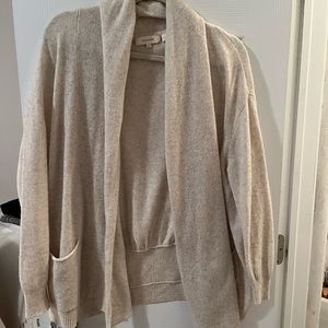 Inhabit cashmere gray sweater